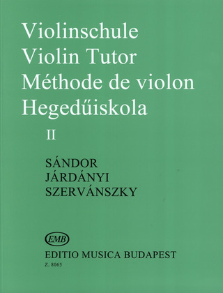 Sándor Frigyes et al. - Méthode de violon 2
