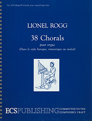 Lionel Rogg - 38 Chorals