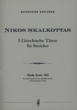 Nikos Skalkottas - 5 Greek Dances