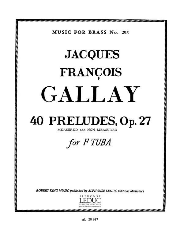 Jacques François Gallay: 40 Preludes Op.27