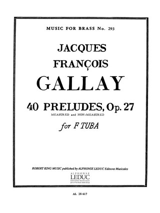 Jacques François Gallay: 40 Preludes Op.27