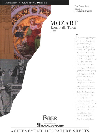 Wolfgang Amadeus Mozart - Piano Adventures – Rondo alla Turca (K331)