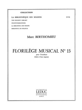 Marc Berthomieu - Florilege Musical N013