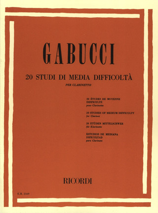 Agostino Gabucci - Studi Di Media Difficolta
