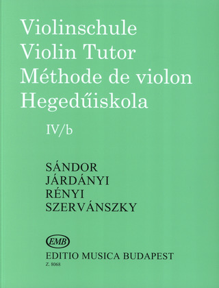 Sándor Frigyes et al. - Violin Tutor 4b