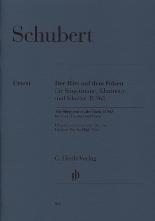 Franz Schubert - Der Hirt auf dem Felsen