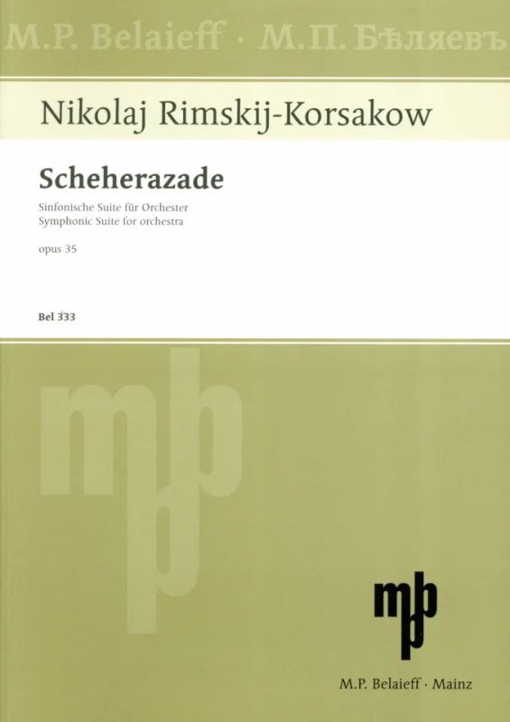Nikolai Rimski-Korsakow - Scheherazade op. 35 (1888)