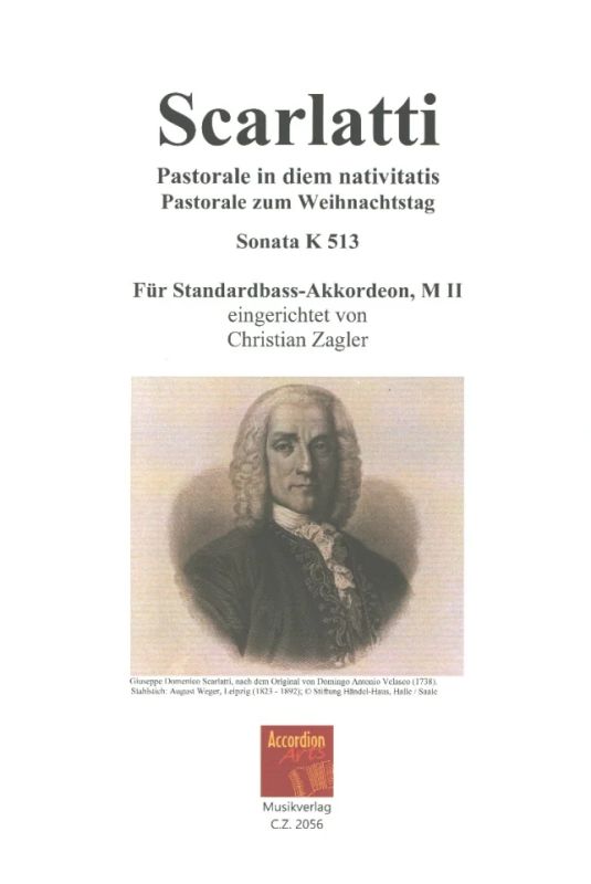 Domenico Scarlatti: Sonata "Pastorale in diem nativitatis" / "Pastorale zum Weihnachtstag" K 513