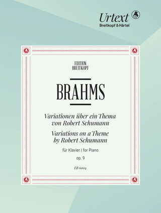 Johannes Brahms - Variations on a Theme by Robert Schumann op. 9