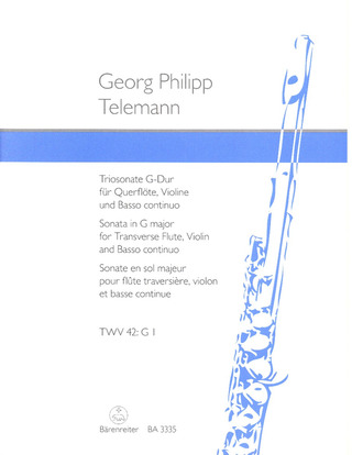 Georg Philipp Telemann - Triosonate G-Dur TWV 42:G1