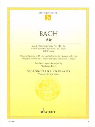 Johann Sebastian Bach - Air BWV 1068