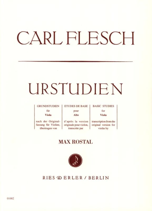 Carl Flesch - Urstudien
