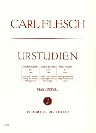 Carl Flesch - Urstudien