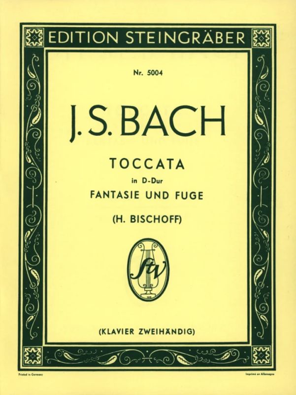 Johann Sebastian Bach - Toccata, Fantasie und Fuge D-Dur BWV 912