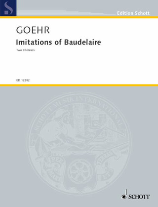 Alexander Goehr - Imitations of Baudelaire