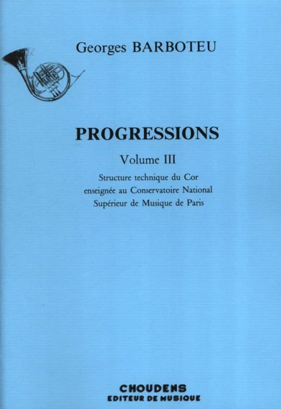 Georges Barboteu - Progressions Volume 3