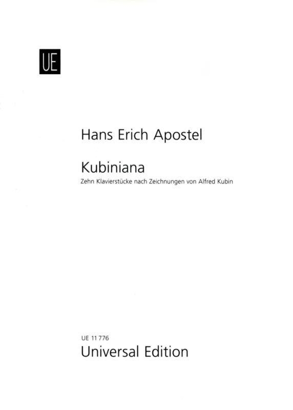 Hans Erich Apostel: Kubiniana für Klavier op. 13 (1945-1950) (0)