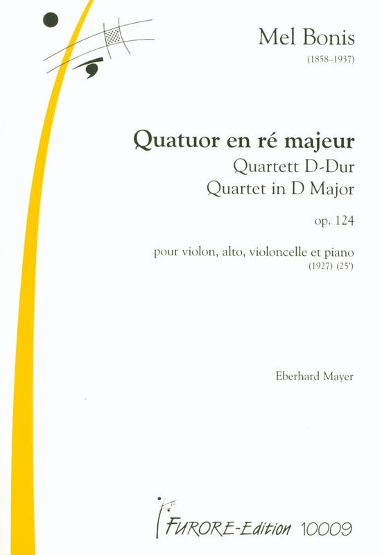 Mel Bonis - Klavierquartett D-Dur/Quatuor en ré majeur op. 124 (1927)