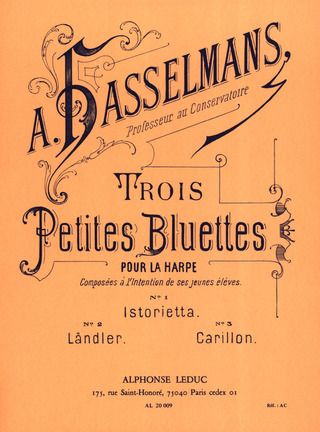 Alphonse Hasselmans - 3 Petites Bluettes Op.28 (Harp solo)