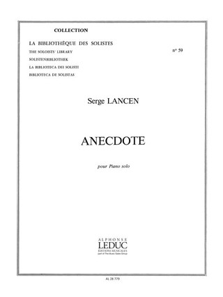 Serge Lancen - Anecdote