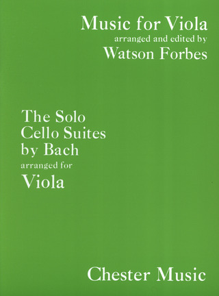Johann Sebastian Bach - The Solo Cello Suites (Viola)