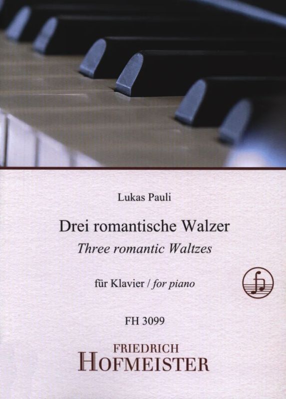 Lukas Pauli - Three romantic Waltzes op. 1