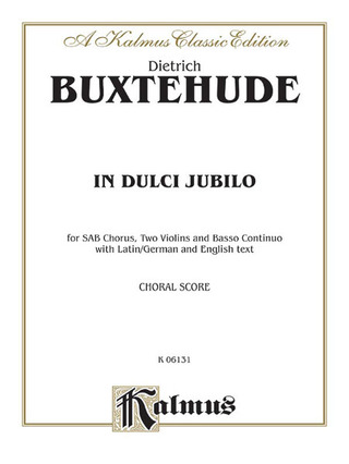 Dieterich Buxtehude - In Dulci Jubilo