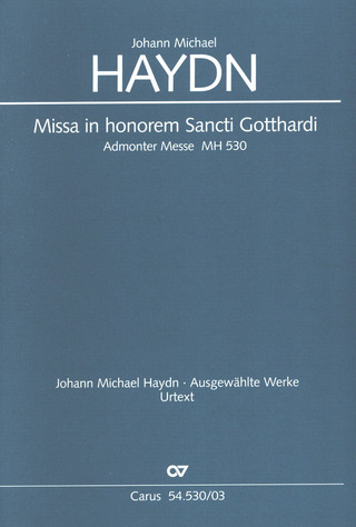 Michael Haydn - Missa in honorem Sancti Gotthardi