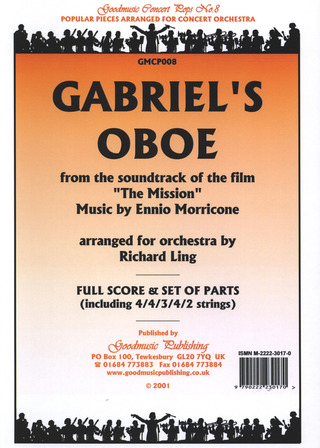 Gabriel's Oboe Arr Ling Pack