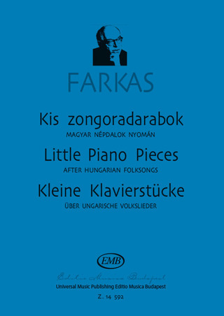 Ferenc Farkas - Kleine Klavierstücke nach ungarischen Volkslieder