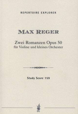 Max Reger - 2 Romanzen op.50 für