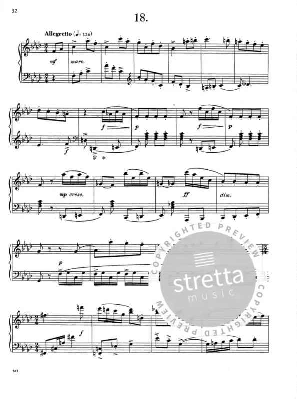Schostakowitsch Noten für Klavier 2362 24 Präludien op.34 Dimitri 