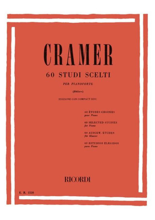 Johann Baptist Cramer - 60 Studi Scelti