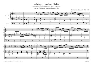 Heinrich Scheidemann - Alleluja, Laudem dicite