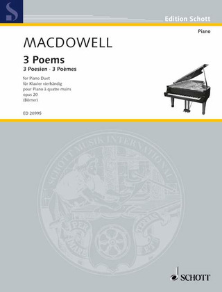 Edward MacDowell - 3 Poems