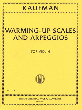 Warming-Up Scales And Arpeggios