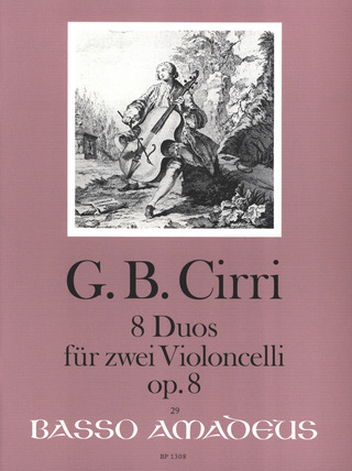 Giovanni Battista Cirri - 8 Duos op. 8