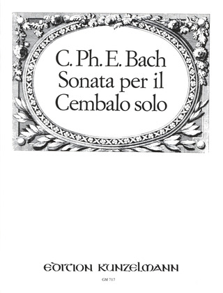 Carl Philipp Emanuel Bach - Sonata per il Cembalo Solo c-moll Wq 60
