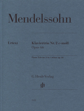 Felix Mendelssohn Bartholdy - Piano Trio No. 2 in c minor op. 66