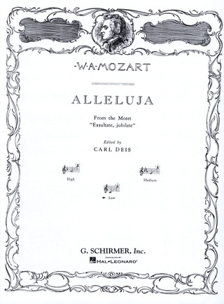 Wolfgang Amadeus Mozart et al. - Alleluia (from Exsultate, jubilate)