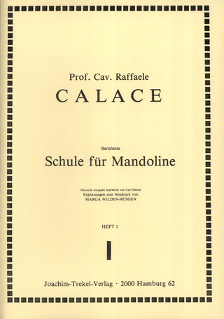 Raffaele Calace - Schule für Mandoline 1