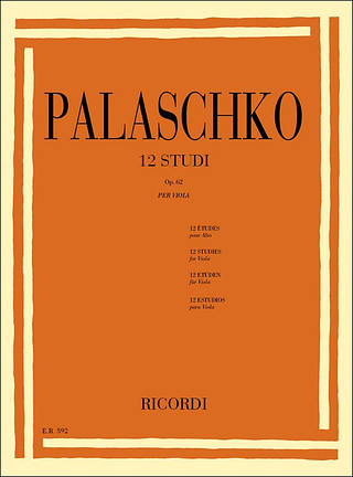 Johannes Palaschko - 12 Studi Op. 62
