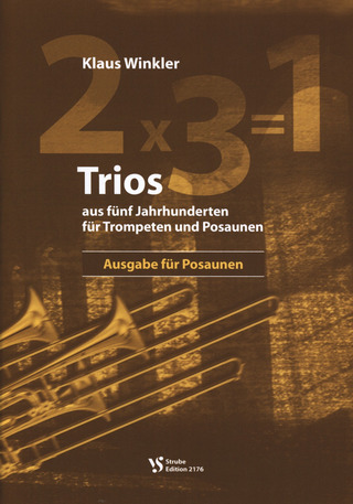 Klaus Winkler - 2 x 3 = 1 – Trios aus fünf Jahrhunderten