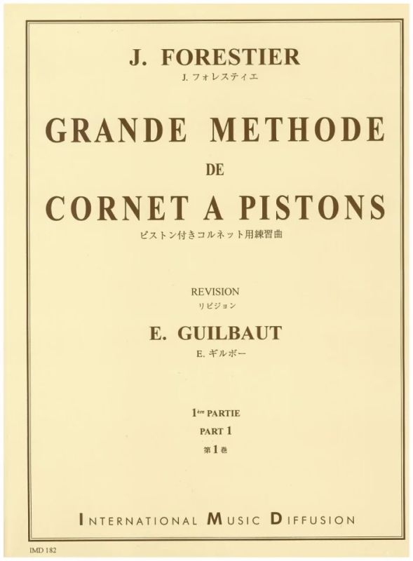 J. Forestier - Grande méthode cornet