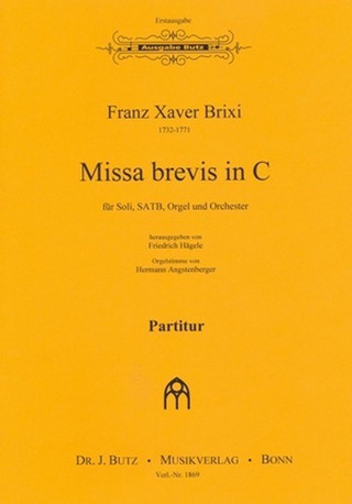František Xaver Brixi - Missa Brevis In C-Dur