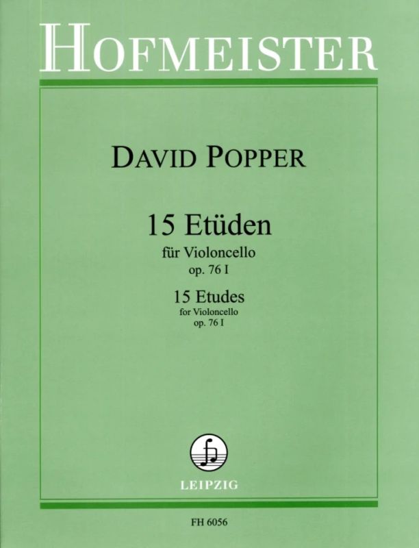 David Popper - 15 Etudes op. 76/1