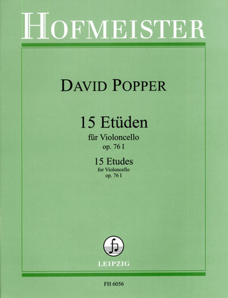 David Popper - 15 Etudes op. 76/1