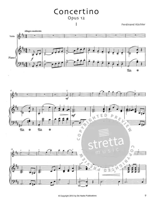 Ferdinand Küchleret al. - Concertino in D major Opus 12 (1)