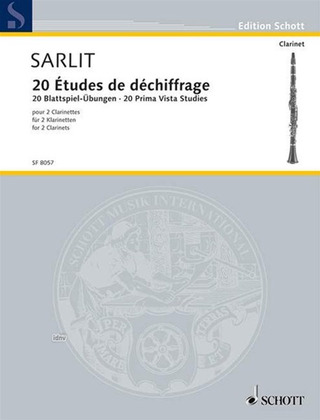 Sarlit Henri: 20 Études de déchiffrage