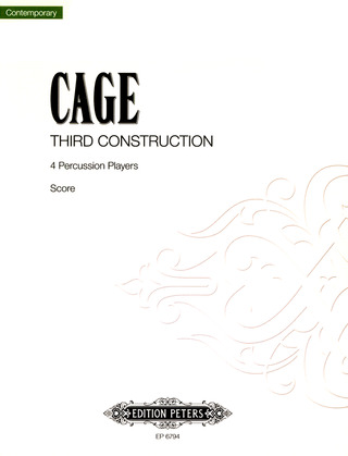 John Cage - Third Construction